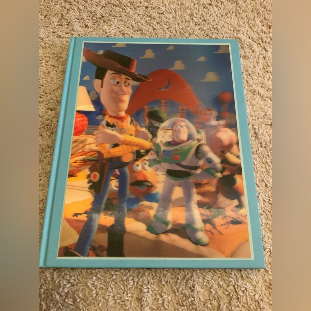 Toy Story book with 3D cover